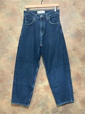 Hollister Men’s Dark Blue Baggy Fit Jeans
